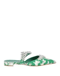 Mules & Zuecos Mujer Verde 36,38 Mujer