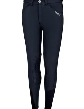 Kinder Reithose Brooklyn Grip Kniebesatz, nightblue 110 - Pikeur - FashionsVida