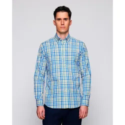 Camisa de hombre casual manga larga