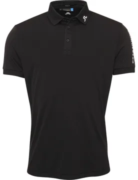 Polo Tour Tech Regular Fit, schwarz xs - J.lindeberg - FashionsVida