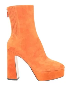Stiefelette Damen Orange 38 Damen - Lola Cruz - FashionsVida