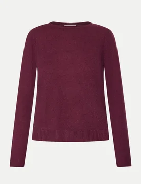 Strickpullover aus Kaschmir Rot 40 - Cartoon - FashionsVida