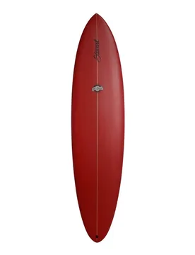 Planche De Surf Funboard Comp Poly 7´6´´ Red 228.6 cm unisex - Stewart - FashionsVida