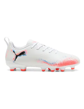 Scarpe da calcio bianche con tacchetti FG/AG FUTURE 8 PLAY Jr 33 - Puma - FashionsVida
