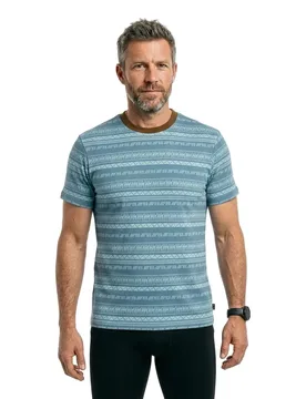 Maglietta A Maniche Corte Halfrack Washed Blue M - Billabong - FashionsVida