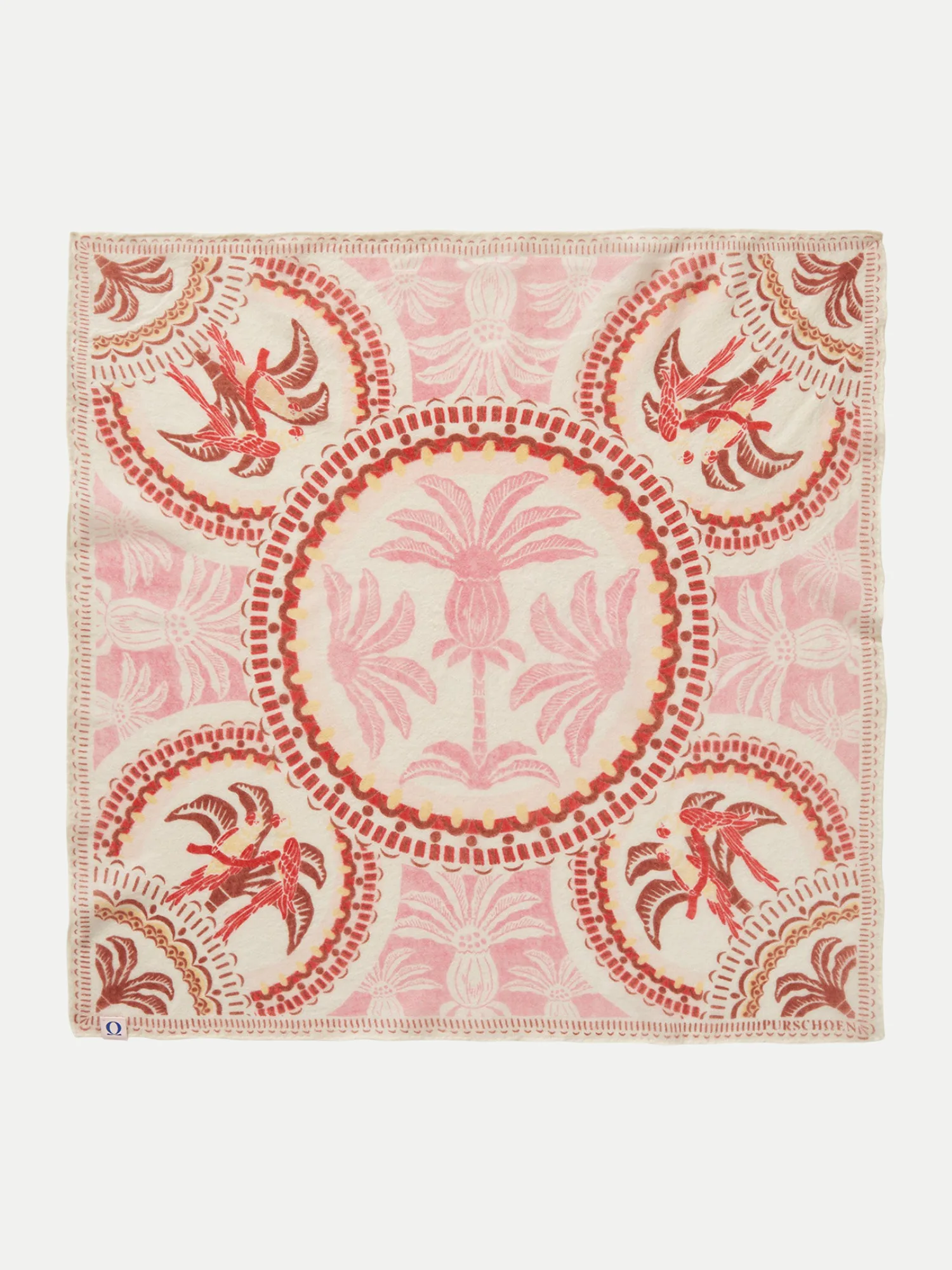 Purschoen Nicki-Halstuch Pink - Purschoen - FashionsVida
