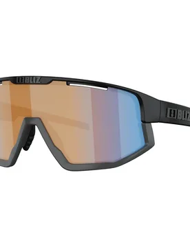 Lunettes De Soleil Vision Nano Optics Nordic Light Matt Black Coral - Orange Avec Blue Multicoating/CAT1 Homme - Bliz - FashionsVida