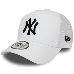 Casquette Mlb New York Yankees Essential Aframe Trucker White One Size Homme