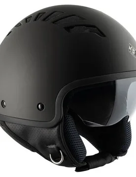 Casco Moto Jet EL'FRESH 6.0 Nero Opaco taglia M - Tucano Urbano - FashionsVida