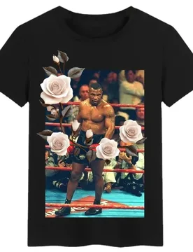 Boxing Mike Tyson T-Shirt Summer Cotton O-Neck Short Sleeve Sports Fitness Unisex T Shirt New Size S-3XL - Aliexpress - FashionsVida