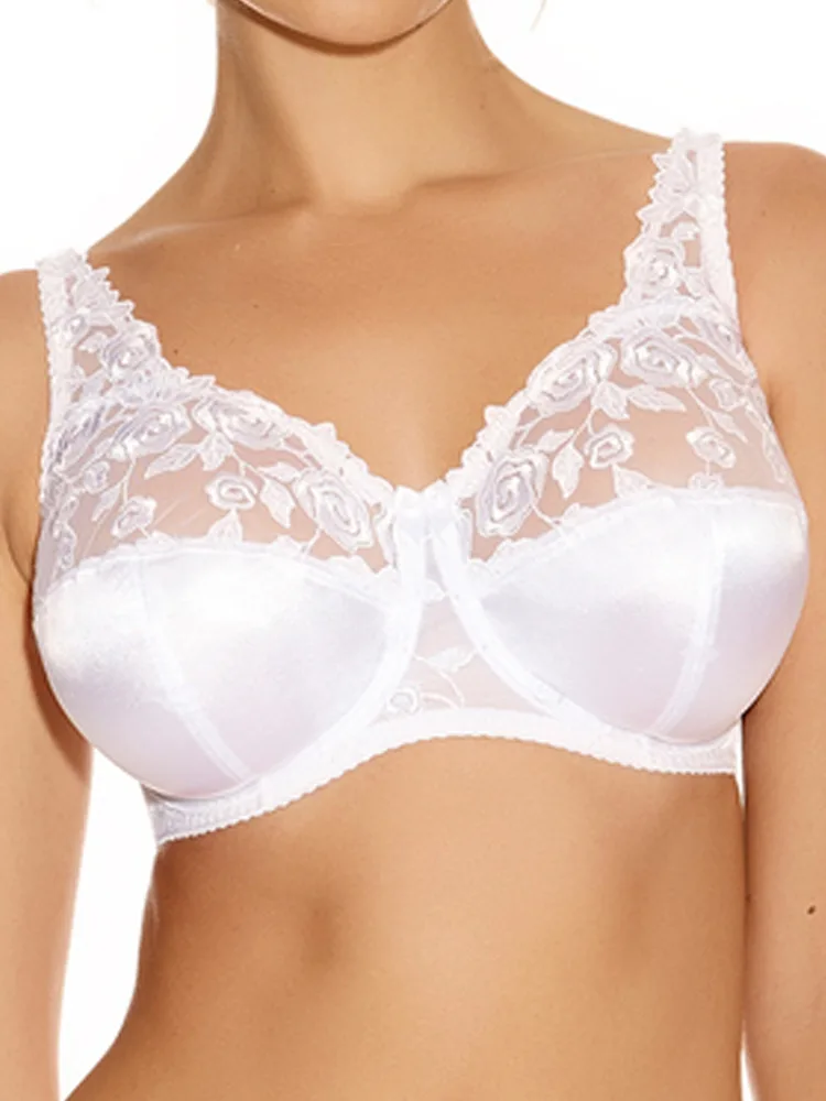 Womens Belle Full Cup Bra - White - Size 38jj - Fantasie - FashionsVida