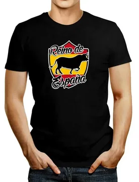 Reino De España Bull T-shirt Men's 100% Cotton Casual T-shirts Loose Top Size S-3XL - Aliexpress - FashionsVida