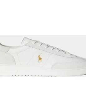 Zapatillas BEDFORD de hombre tipo casco bajas piel - Polo Ralph Lauren - FashionsVida