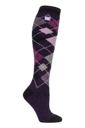 Womens Lightweight Knee High Thermal Socks - - Size: M
