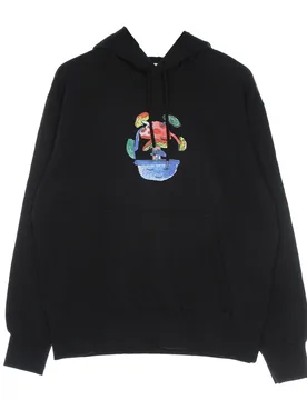 Felpa Cappuccio Uomo Pop Shrooms Hoodie Flint Black - Element - FashionsVida