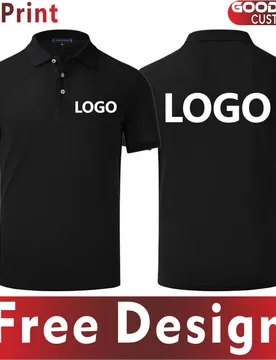 Cotton Lapel Polo Custom Logo Business Men And Women Short Sleeve Polo Embroidery Company Brand Quality Tops Print Design - Aliexpress - FashionsVida