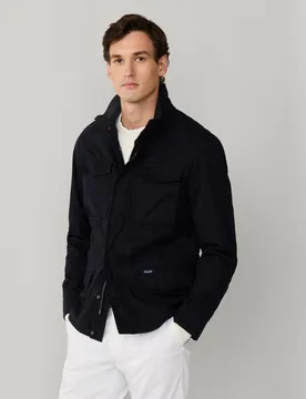Chaqueta de hombre 4 bolsillos teñida en prenda - Façonnable - FashionsVida