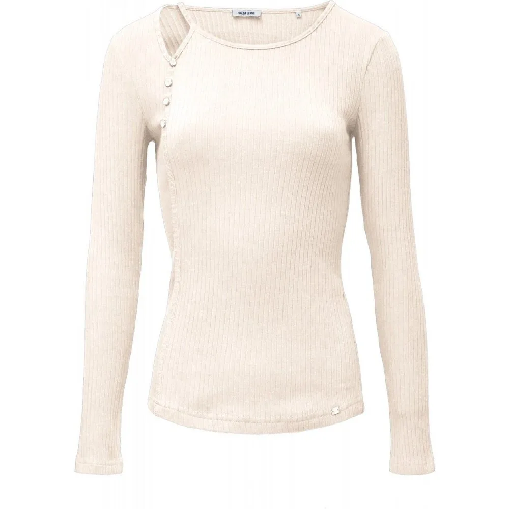 Jersey de punto acanalado de mujer - Salsa Jeans - FashionsVida