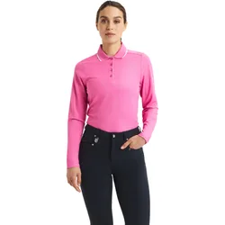 Polo Miriam, langarm, rosa xl