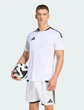 TIRO26 COMPETITION MATCH DAY JERSEY L White / Black - Adidas - FashionsVida
