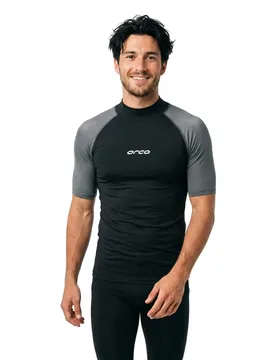 Rash Guard Manches Courtes Bossa Black S - Orca - FashionsVida