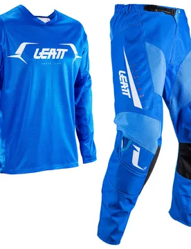 Ride Kit Moto Cross 3.5 V26 Blu taglia M - Leatt - FashionsVida