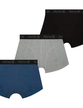 Boxers Muneu0002 3 Unités Mix Color L - Hurley - FashionsVida