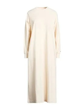 Midi-Kleid Damen Elfenbein 2 Damen - Snow Peak - FashionsVida