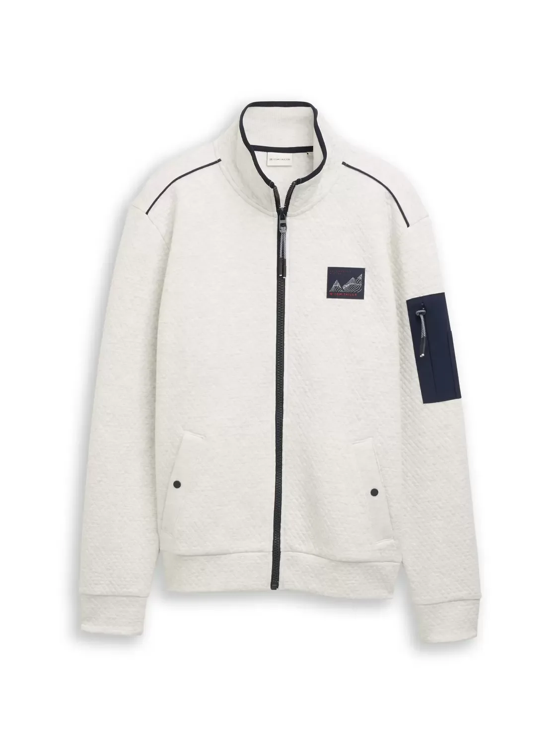 Structured stand-up jacket male - S - FashionsVida
