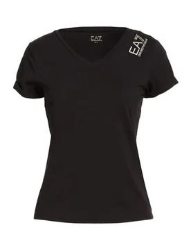 Camiseta Mujer Negro S,XL,XS,XXL,XXS Mujer - Ea7 - FashionsVida