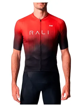 Maglia A Maniche Corte X Zack Essence Red / Black - Rali - FashionsVida