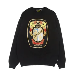 Felpa Leggera Girocollo Uomo Arms Crewneck X Cinelli Black