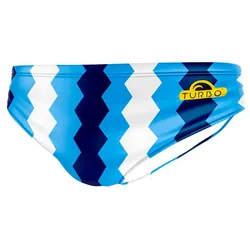 Zip Tricolor Wp Swimming Brief Navy Blue 6 Years Boys