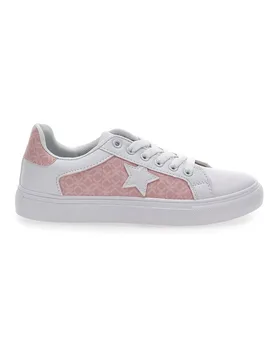Sneakers 50821 Bianca e rosa 37 - PRIMA RIGA - FashionsVida