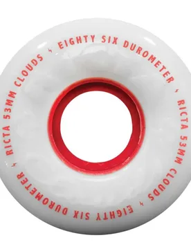 Roues De Skateboard Clouds Red 53 mm unisex - Ricta - FashionsVida
