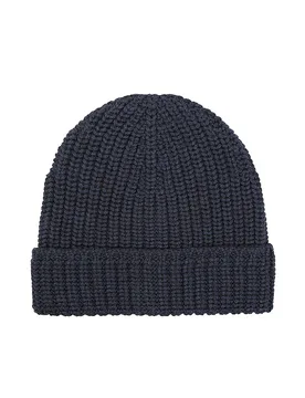 Bonnet - Cagoule bleu marine - Gran Sasso - FashionsVida