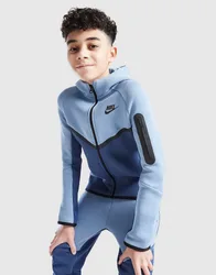 Felpa con Cappuccio Full Zip Tech Fleece Junior - Blu, blu blu Bambino taglia 12-13Y