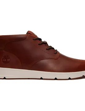 Baskets Parker Street Mid Lace Up Rust Full Grain EU 43 - Timberland - FashionsVida