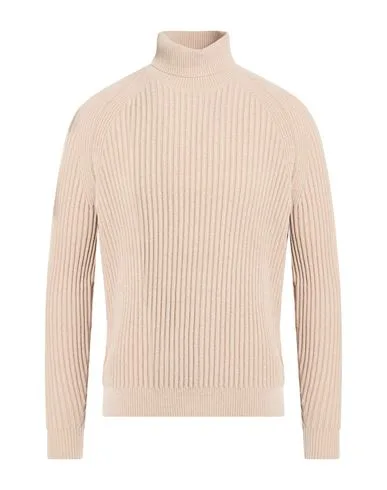 Rollkragenpullover Herren Beige 54 Herren - RRD - FashionsVida