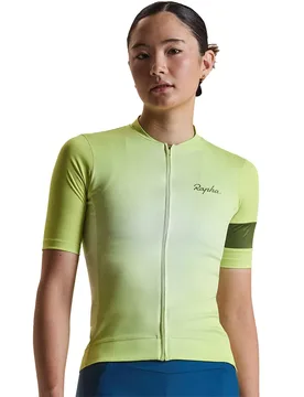 Maglia A Maniche Corte Core Silver / Yellow - Rapha - FashionsVida