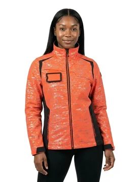 Veste Softshell Accelerate Safe 19212 Hi-Vis Red / Dark Navy 3XL - MASCOT - FashionsVida