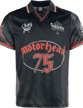 Trikot - Ace Of Spades Rock FC - M - für Männer - Größe M - schwarz - Lizenziertes Merchandise! - Männer - male - Motörhead - FashionsVida