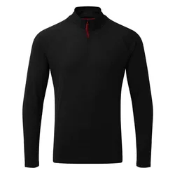 Tec Full Zip Uv Long Sleeve T-shirt Black S Men
