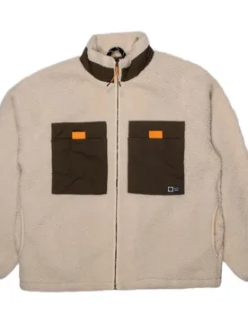 Polaire Zippée Naut Sc Sherpa Natural M - Salty Crew - FashionsVida
