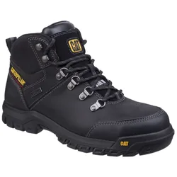 Unisex Framework Leather Black Wide Fit Safety Boots
