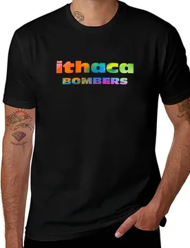 Ithaca Bombers Tie Dye T-Shirt Lightweight Cooling Short Sleeve Tee - Aliexpress - FashionsVida