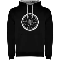 Felpa Con Cappuccio Wheel Black
