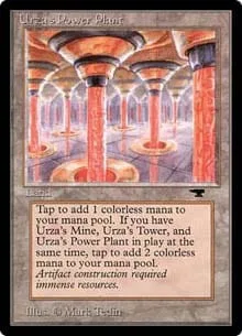 Urza's Power Plant (Columns) Antiquities - Magic: The Gathering - FashionsVida
