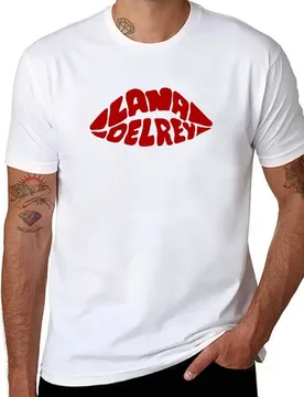 Lip name lana T-Shirt t shirts for man slim fit funny t shirts cotton T-Shirt - Aliexpress - FashionsVida