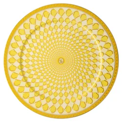 Piatto di servizio Signum, Porcellana, Giallo OS